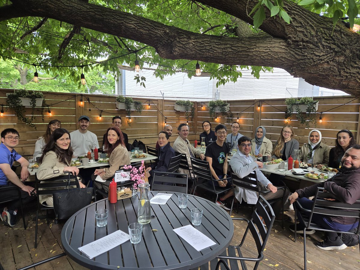 Great way to start the day. Breakfast with our amazing <a href="/uoftmedicine/">Temerty Medicine</a> <a href="/UofTDRO/">Radiation Oncology</a> residents. Pleasure to host them and say thanks for all the hard work and excellent patient care they give our <a href="/Sunnybrook/">Sunnybrook Health Sciences Centre</a> patients.
