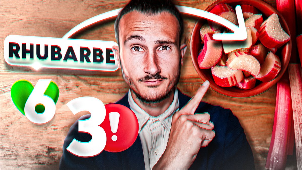 g_feelgood's tweet photo. Nouvelle vidéo sur ma chaîne YouTube !
Rhubarbe : 6 Bienfaits et 3 Dangers ❌
➡️ https://t.co/3M7Z6gZMnS
#rhubarbe https://t.co/AaAFRMNnmN