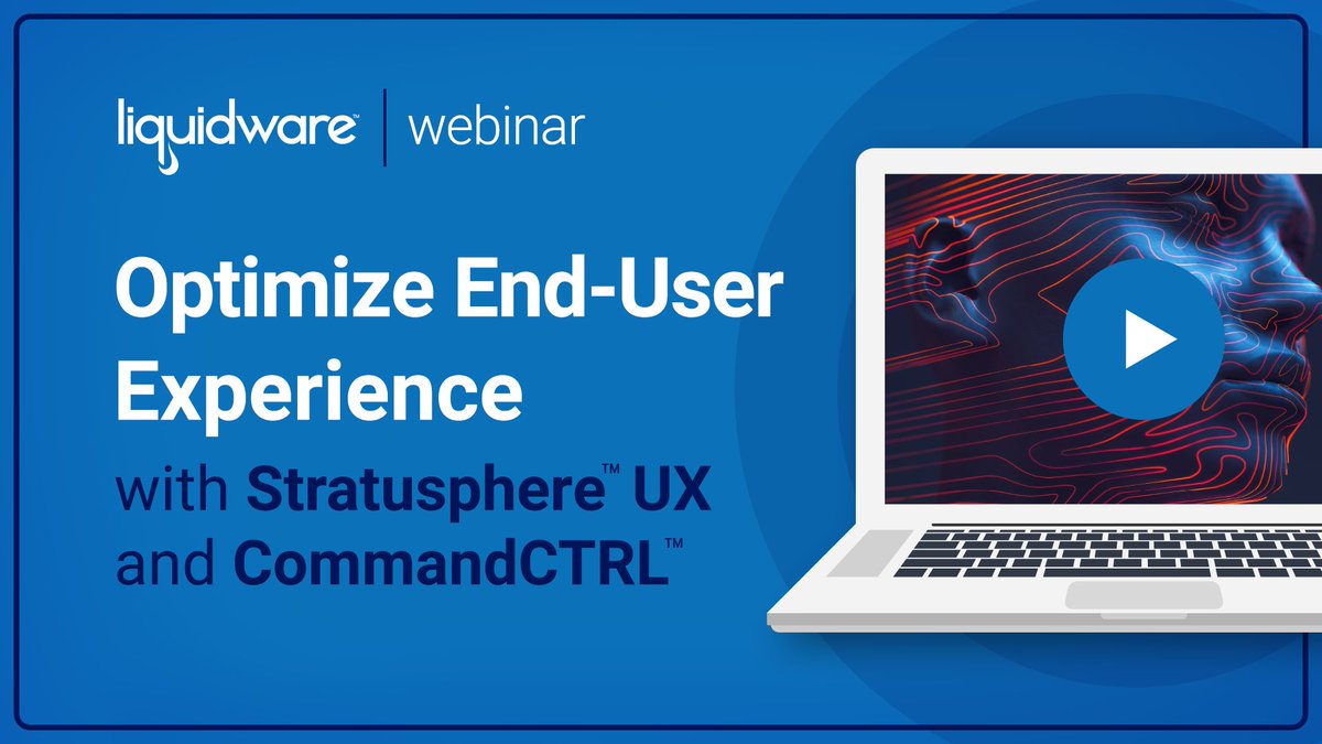 Liquidware's tweet image. IT performance issues don’t fix themselves. Join us June 26 to see how real-time visibility from Stratusphere UX and CommandCTRL helps you pinpoint and resolve problems faster. 

Register: bit.ly/4mraze3 

#DigitalWorkspace #StratusphereUX #CommandCTRL #Liquidware