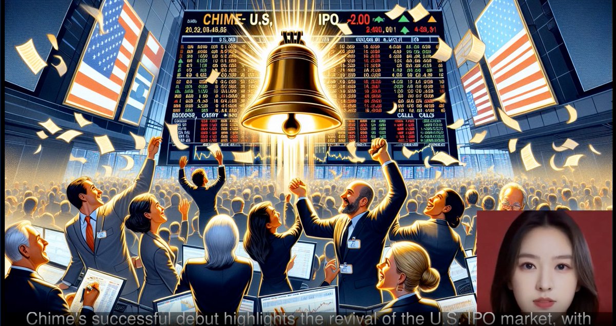 AlphaCryptoChat's tweet photo. 🗞️ Today on AlphaCrypto’s video news:
📈 Chime’s IPO marks a big comeback for U.S. markets.
🇺🇸 Trump backs Bitcoin, calls for U.S. crypto leadership at Coinbase Summit.
🎥 Full update: https://t.co/rCg9KyS1I6 https://t.co/GYN3aUxOkO
