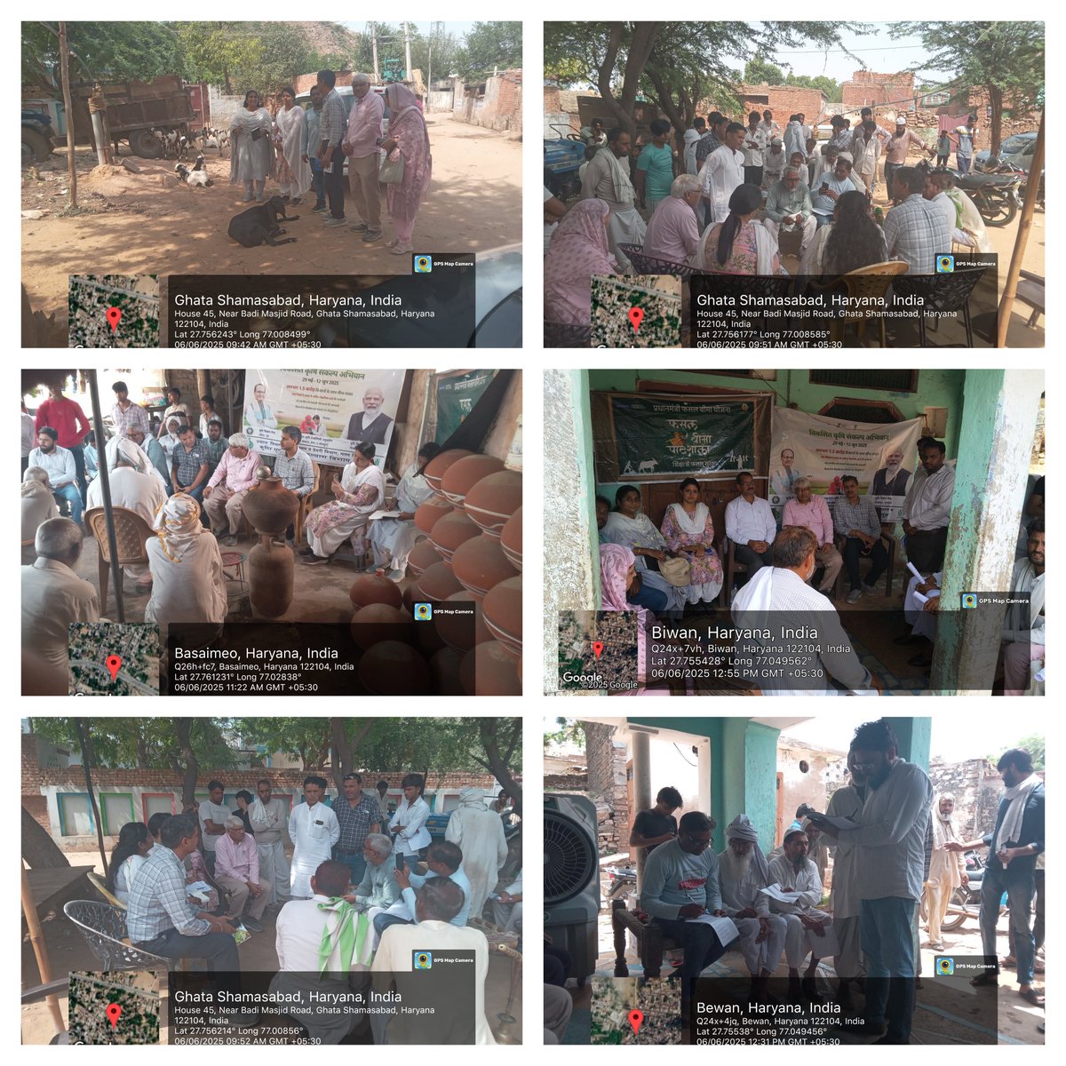 lekshmysnair's tweet image. #VKSA #viksitkrishiviksitbharat  #viksitkrishiabhiyan
Visited six more villages duting second and third visit for 
Viksit Krishi Sankalp Abhiyan (VKSA-2025) to  #Aspirationaldistrict, Nuh, Haryana
@icarindia
@ChouhanShivraj @iaripusa1 
 
@PMOIndia
 
@iaripusa1