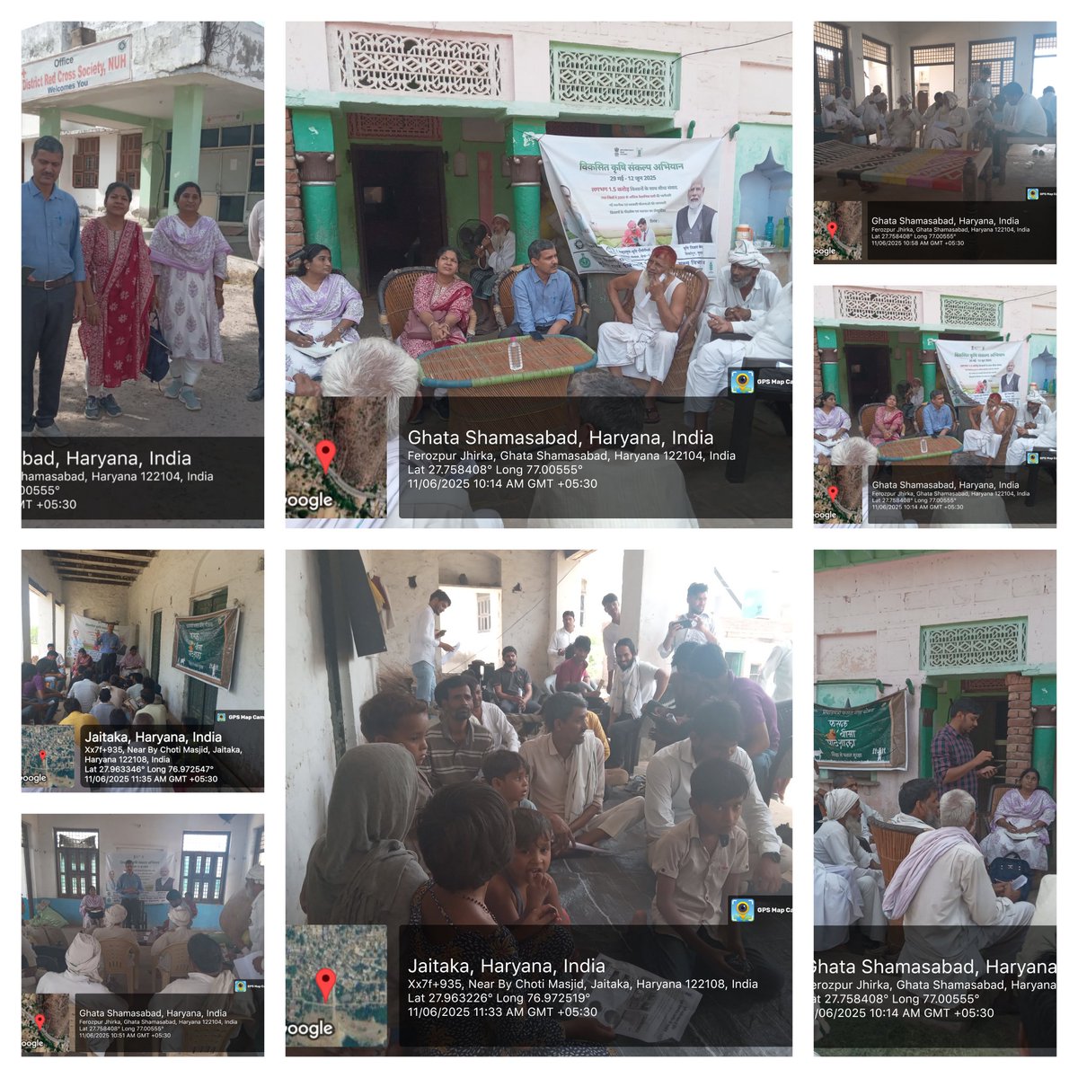 lekshmysnair's tweet image. #VKSA #viksitkrishiviksitbharat  #viksitkrishiabhiyan
Visited six more villages duting second and third visit for 
Viksit Krishi Sankalp Abhiyan (VKSA-2025) to  #Aspirationaldistrict, Nuh, Haryana
@icarindia
@ChouhanShivraj @iaripusa1 
 
@PMOIndia
 
@iaripusa1