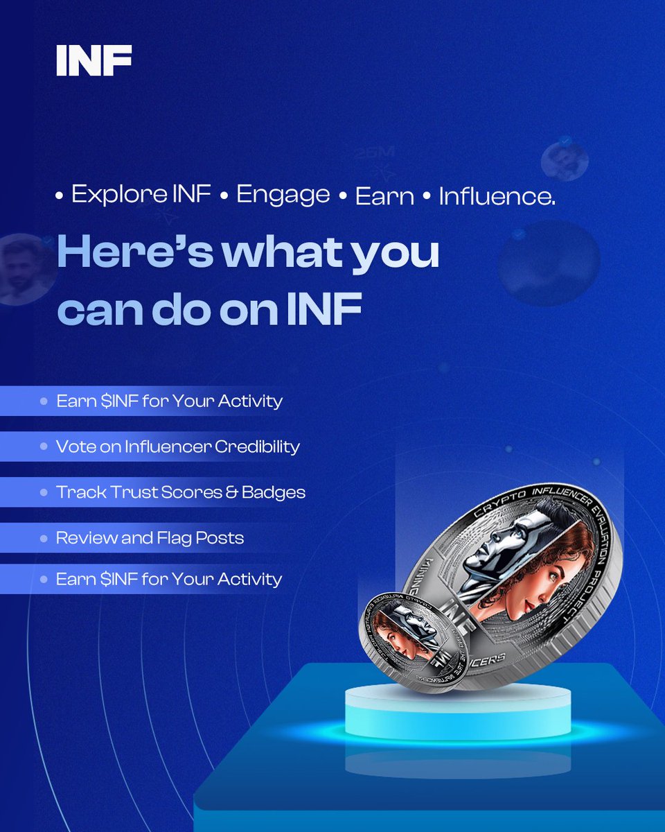 Crypto Influencer Evaluation Project (INF Coin) tweet media
