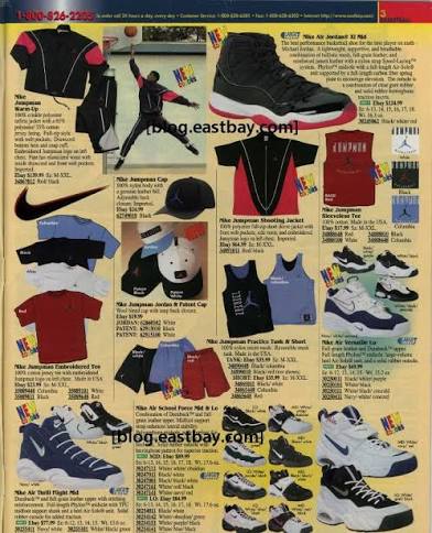 Growing up in the 90's if we didn't go to the store this is how we ordered our shoes. This was our  online Eastbay Magazine.  #FlashbackFriday #eastbay ..... GOAT Era of Shoes Who remember this