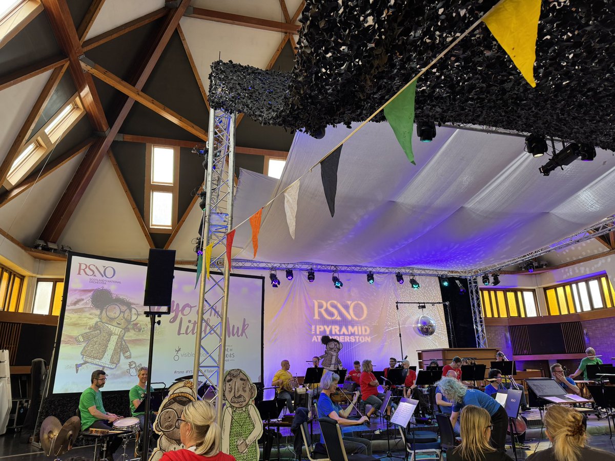 P1 and P2 from <a href="/AnderstonPS/">Anderston Primary School, Glasgow</a> had a wonderful morning at <a href="/thepyramid_scot/">The Pyramid at Anderston</a> for a special performance by <a href="/RSNO/">Royal Scottish National Orchestra</a>. It was lovely to hear the orchestra playing and we really enjoyed the story of Yoyo and the Little Auk.