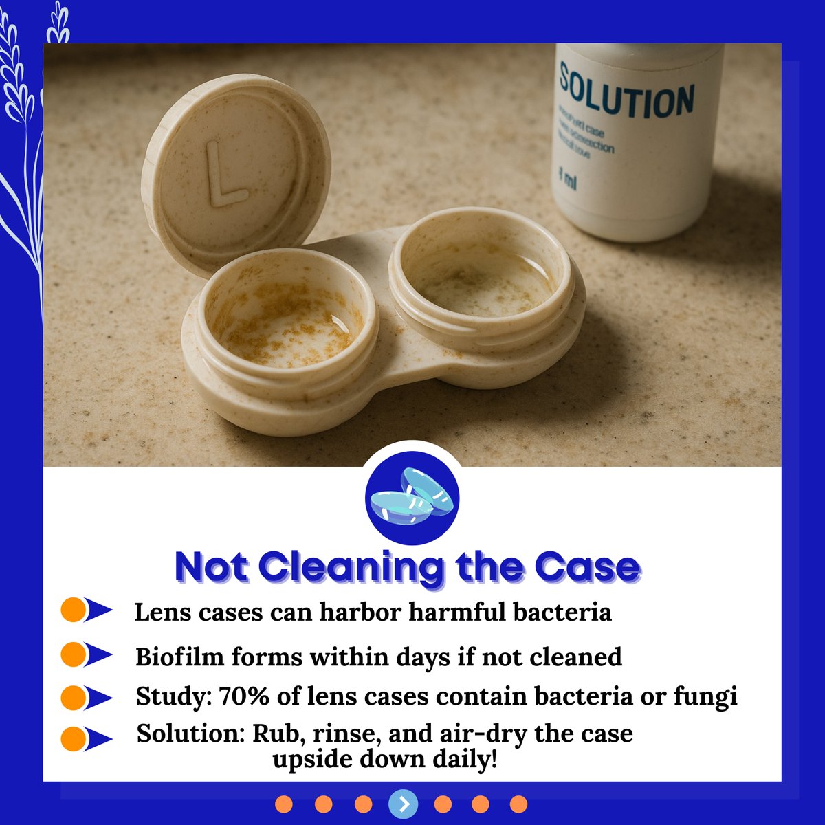 VijayaEyecare's tweet image. 👁️ Think you're using contact lenses the right way? Think again!
Small mistakes like sleeping with lenses or poor hygiene can harm your eyes.
✅ Protect your vision the right way!
📞 7892492098 | 🌐 vijayanethralaya.com

#EyeCare #ContactLensTips #VijayaNethralaya