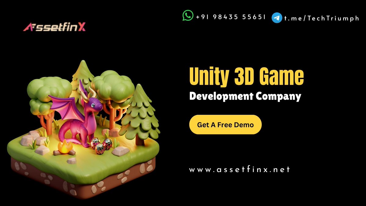 anisasherin8's tweet image. 🧠 AI-Powered Unity Games – Smarter &amp; 10x More Profitable
🔥AssetFinX leads the next-gen Unity game development landscape with AI-enhanced logic, scalable architecture, and multi-chain token support.
🌐Explore More: bit.ly/4jmqhUO
#Unity3DGameDevelopment #PlayToEarn