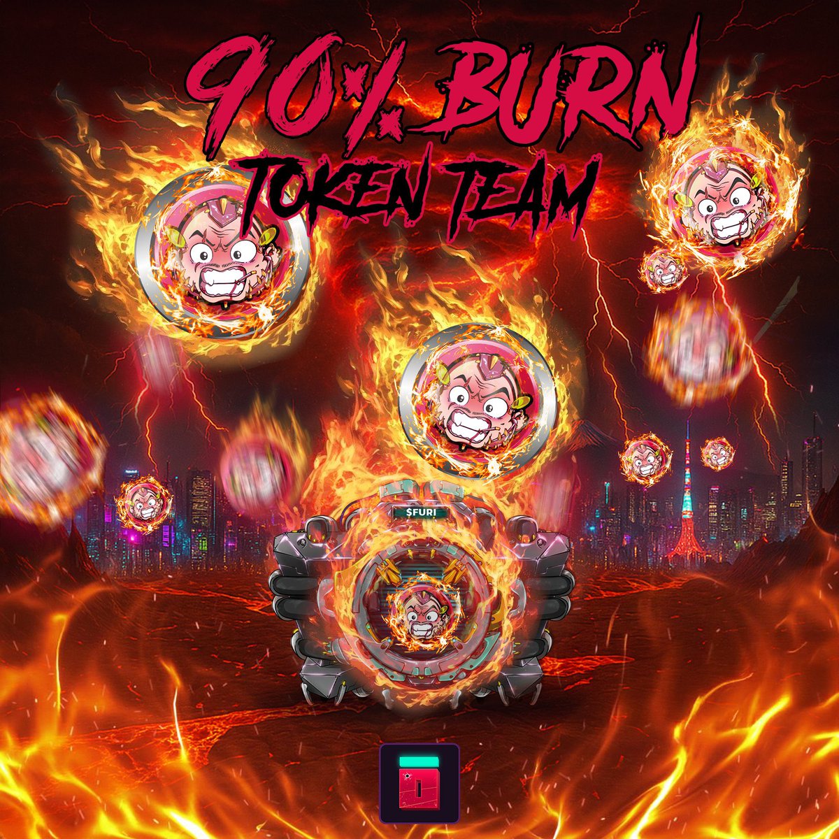 🔥トークンチームの90%を燃やしています! 🔥

[9000万トークンが焼却されました！]

❶トークンの希少性を高める
❷コミュニティの長期的な成功へのコミットメントを示します
❸ファミリーの皆さんを優先する透明な行動

より強力で、より希少で、より価値のあるエコシステムの構築にご参加ください。