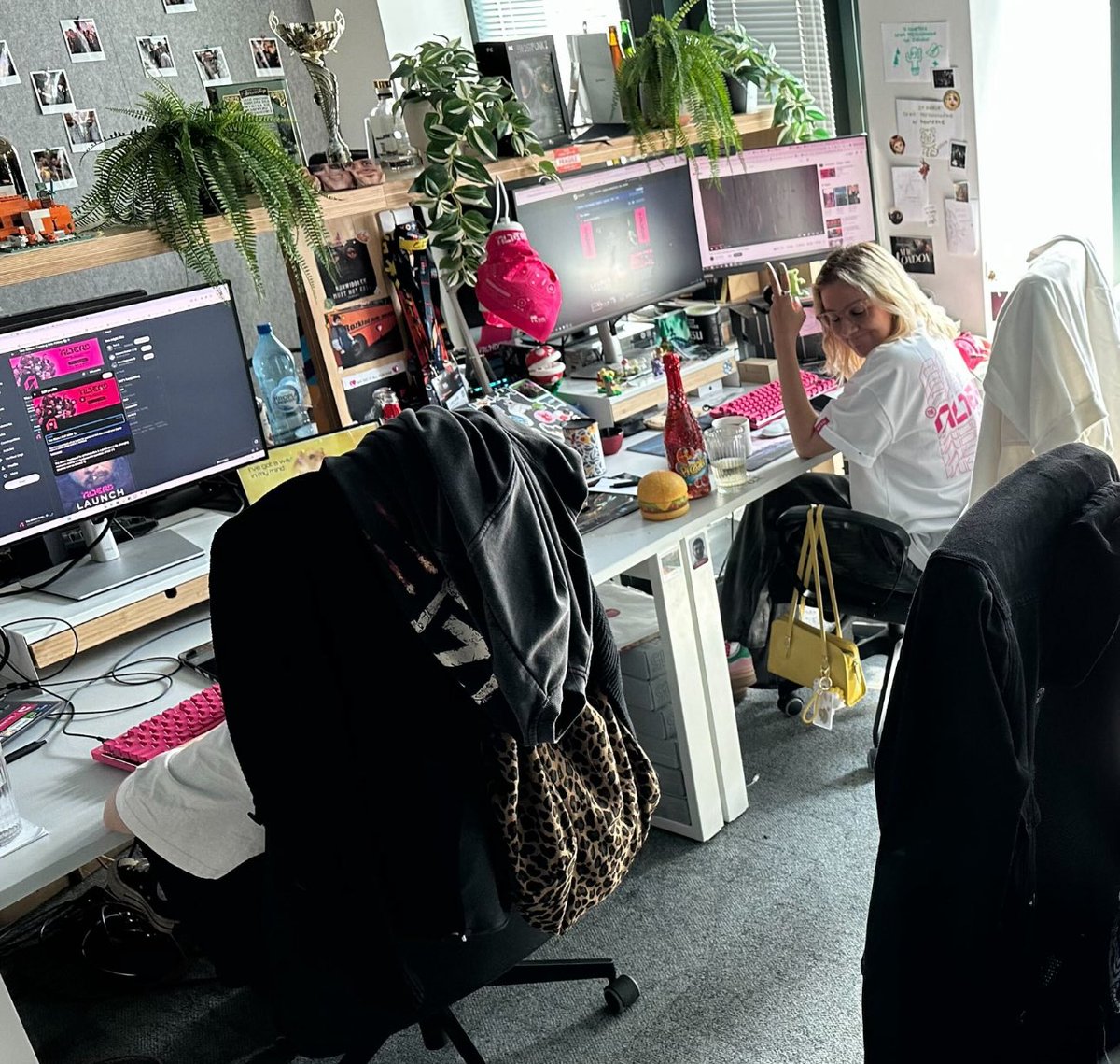 Meanwhile the Comms Team…