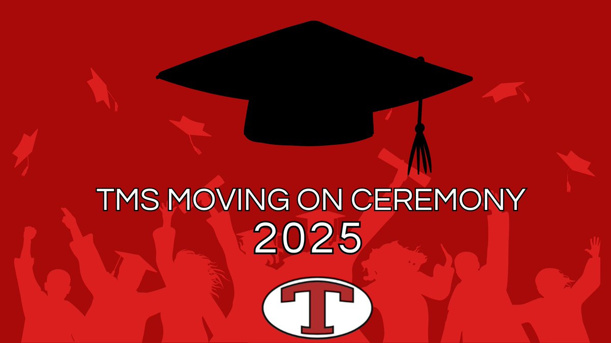 In case you can not attend the 8th grade moving on ceremony tonight at 6PM on Pierce Field, please click here to view the livestream: youtube.com/watch?v=nKGBXn… #tpsprepares
