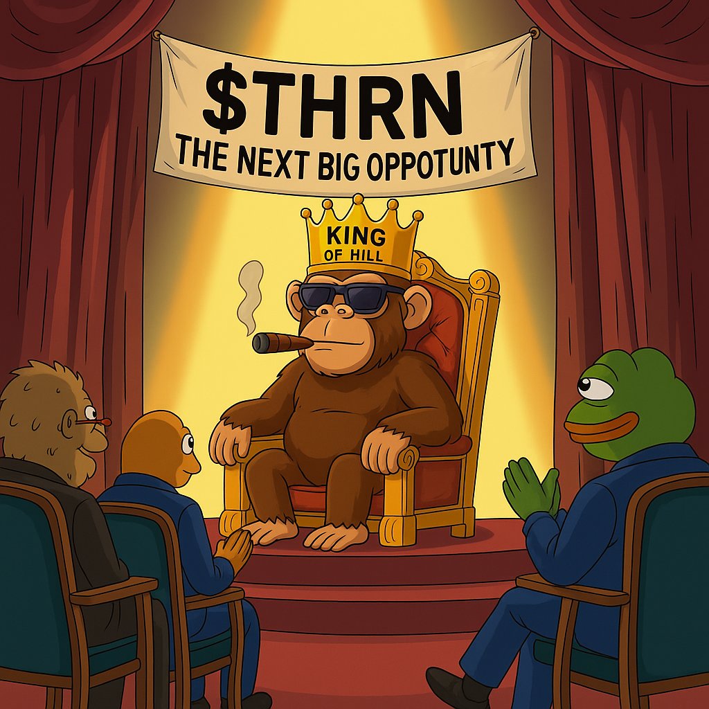 GodfreyZuze's tweet image. 🔥👑 The KING OF HILL has arrived — and he's claiming his throne!
$THRN isn’t just a token. It’s a movement. It’s THE NEXT BIG OPPORTUNITY 💥
Join the reign. Build the legacy. 🦍🚀

👉 Don’t miss out on my Entry🔥🔥 @apeofthehill #THRNContest