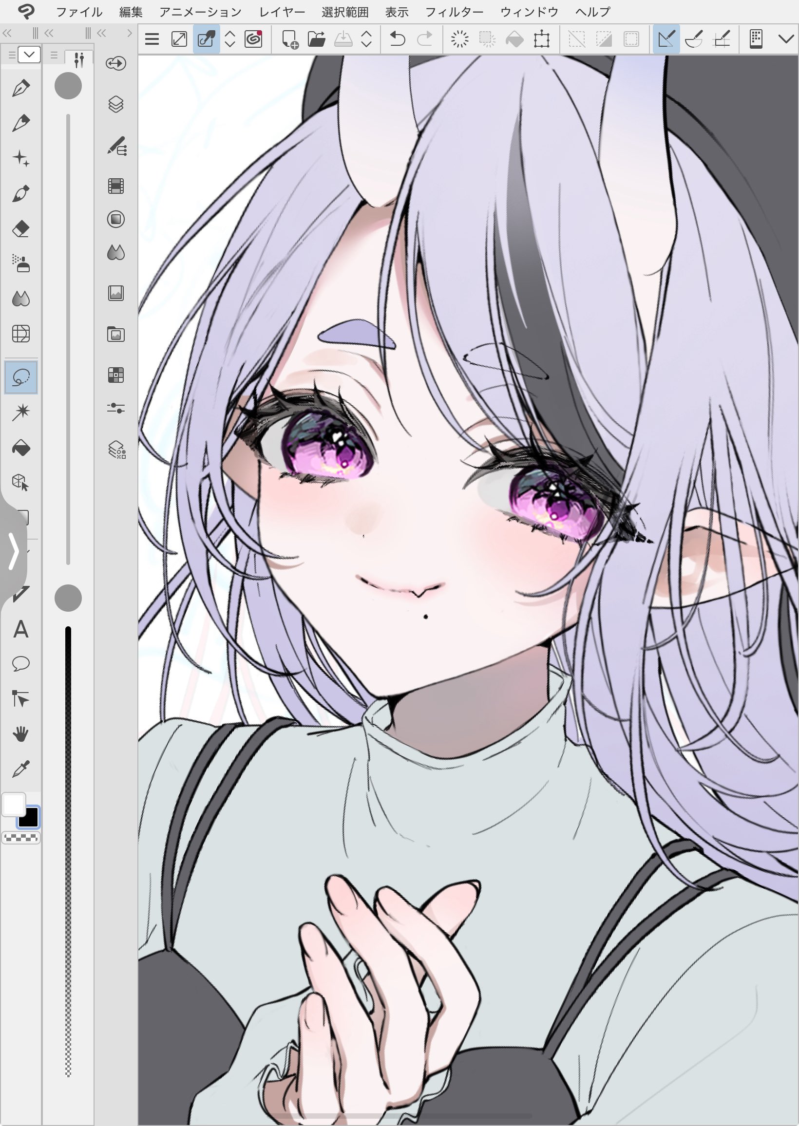 asaha | 色鉛筆で描いた回転ずしくんのドット絵です✨ This is