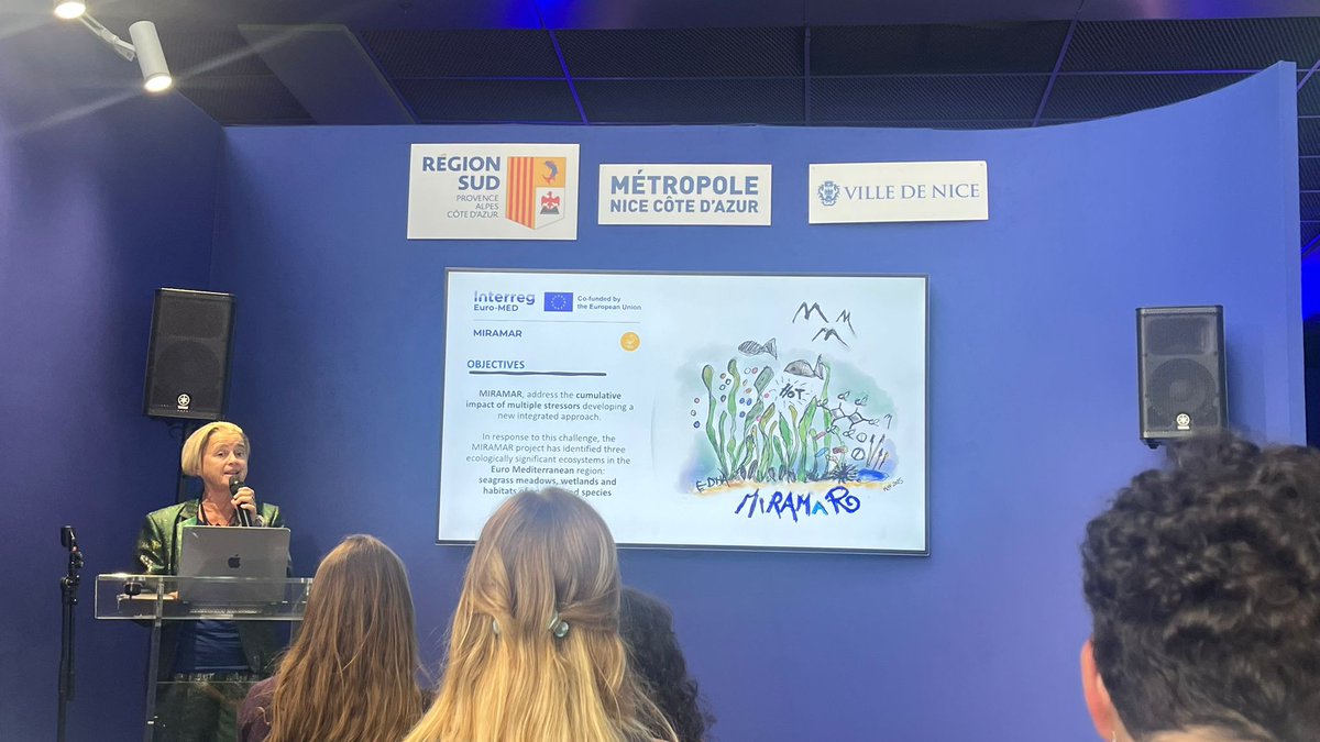 🌊At #UNOC3 #MediterraneanDay in Nice, Interreg Euro-MED programme brought EU cooperation to the global ocean agenda, sharing a decade of support for the #BlueEconomy. Projects showcased real impact &amp; commitment to marine protection.

🙏 Thanks to all partners and organisers!