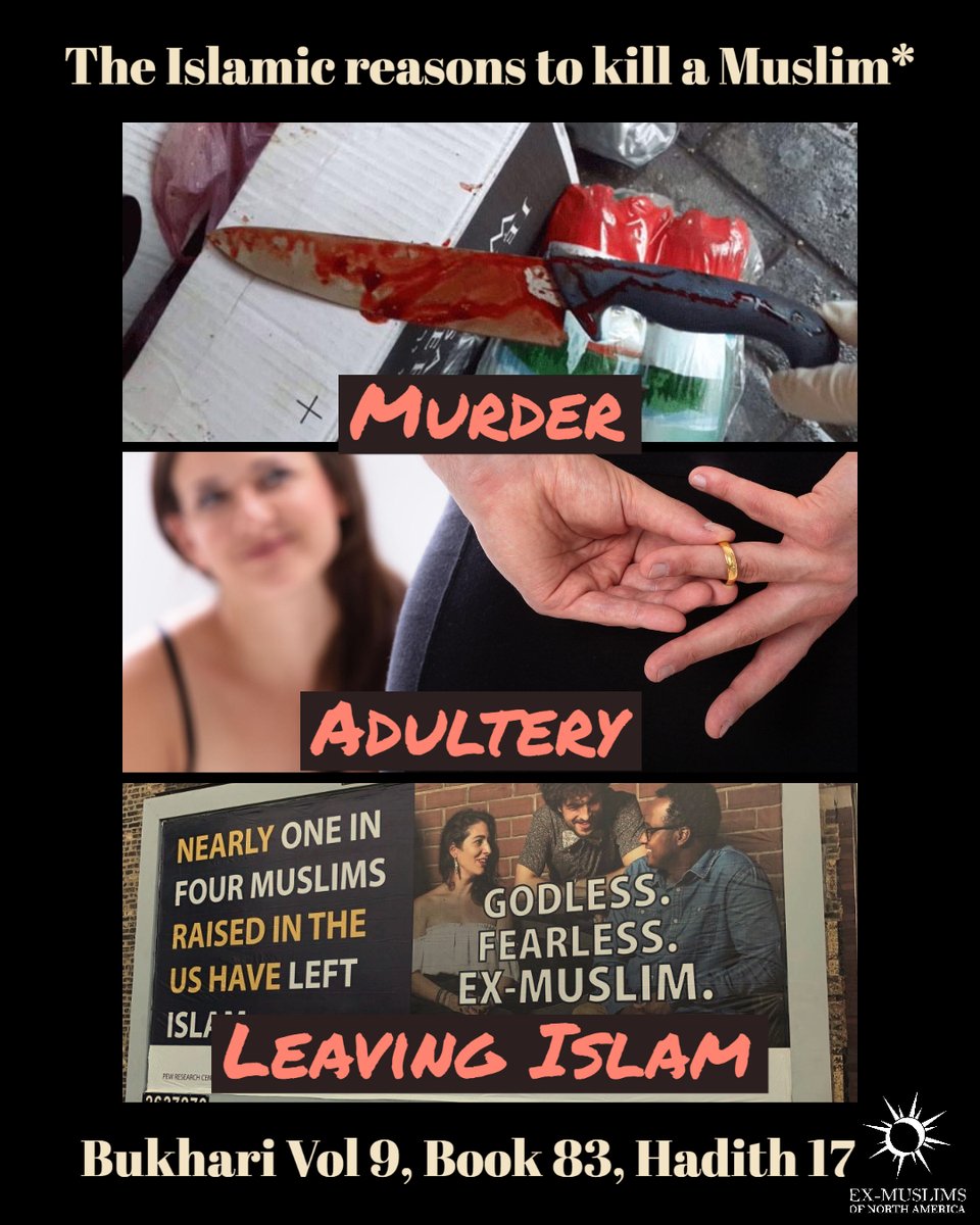 ThErE Is nO CoMpUlSiOn iN ReLiGiOn

#ExMuslim #DeathPenalty #EndBlasphemyLaws #EndApostasyLaws