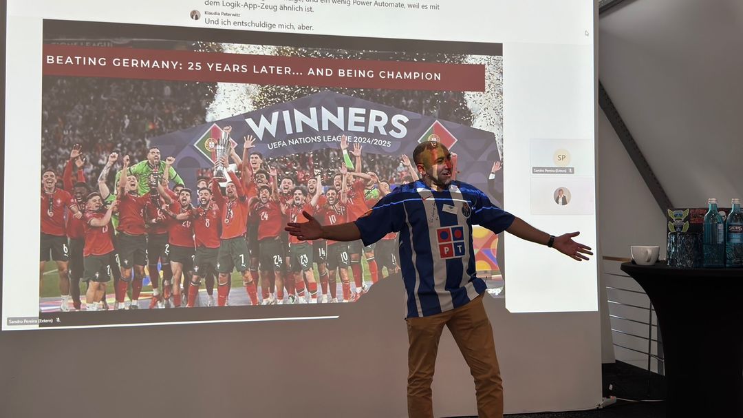 Yesterday, our Head of Enterprise Integration, Sandro Pereira, presented at the Aviators Germany Azure Community event ! His session on the new Logic App Data Mapper UX was a hit! 

Big thanks to QUIBIC for hosting such an amazing event.

#Azure #LogicApps #DevScope #Integration