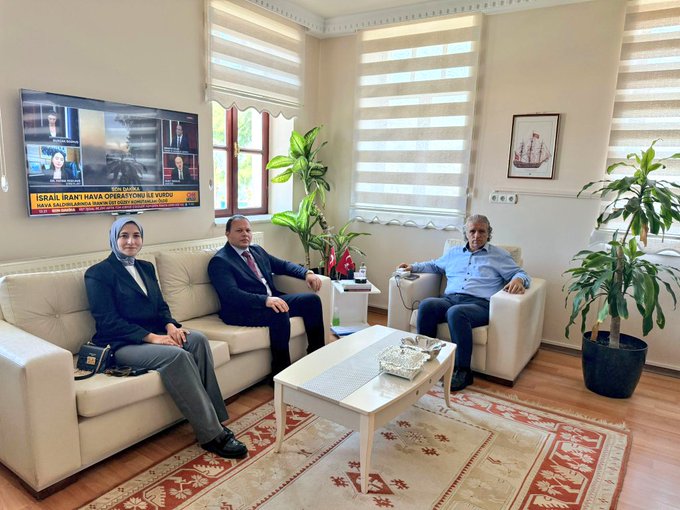 Kuşadası Kaymakamı İbrahim Keklik’i Ziyaret