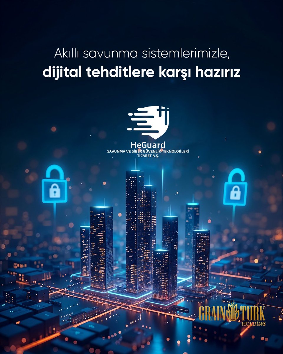 HeGuardşirketimizin akıllı savunma sistemleri ile dijital tehditlere karşı tam donanımlıyız. Her saldırıyı önceden gören, anında müdahale eden teknolojimizle güvenliğinizi sağlıyoruz. Çünkü biliyoruz ki, güçlü savunma güçlü yarınların anahtarıdır. 🔒🛡️💻

#Heguard #AkıllıSavunma