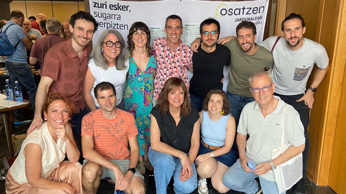 👏 Detrás de cada ponencia, taller y café… está el esfuerzo incansable del Comité Organizador y la Junta de #Osatzen.
Gracias por construir con mimo, compromiso y alegría estas #JornadasOsatzen25.
💜 Sois el motor invisible que hace que todo esto ocurra.
Elkarrrekin Eraikitzen🫂