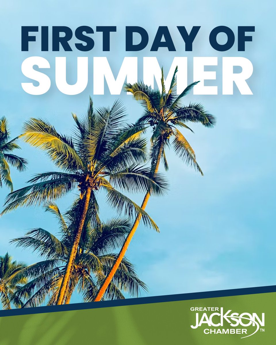 Happy first OFFICIAL day of summer!

What is your favorite thing to do in Jackson over the summer?