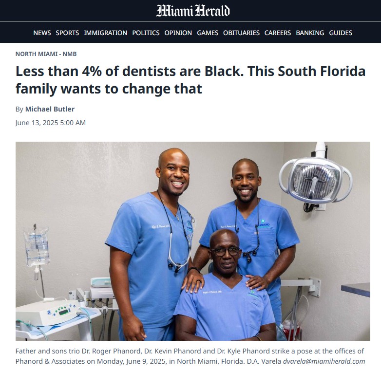 Excited to see our client, Phanord &amp; Associates, featured in the Miami Herald! Huge thanks to journalist Michael Butler and the team for highlighting Drs. Phanord's extraordinary work. 
➡️Read the full article here: ow.ly/A8KH50W8ZUG