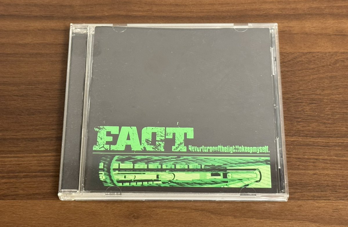 FACT復活ツアーのセトリさすが反響が大きい… 自分はFACTの入口は能面