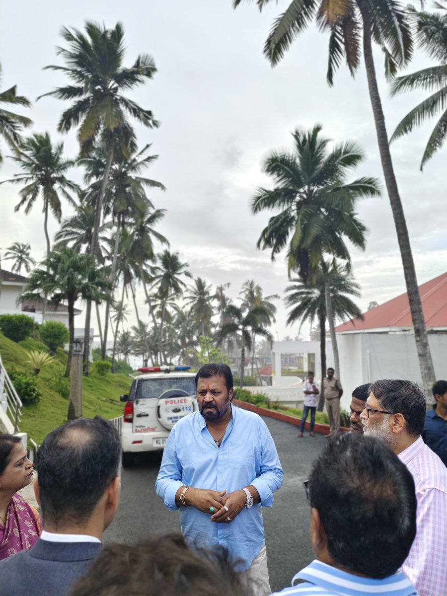 Attended a productive meeting at KTDC Mascot Hotel in Thiruvananthapuram! We reviewed IHMs, course curriculum, and Kerala tourism projects. A visit to IHM Kovalam was also insightful. Great discussions and steps taken towards shaping the future of hospitality and tourism in state