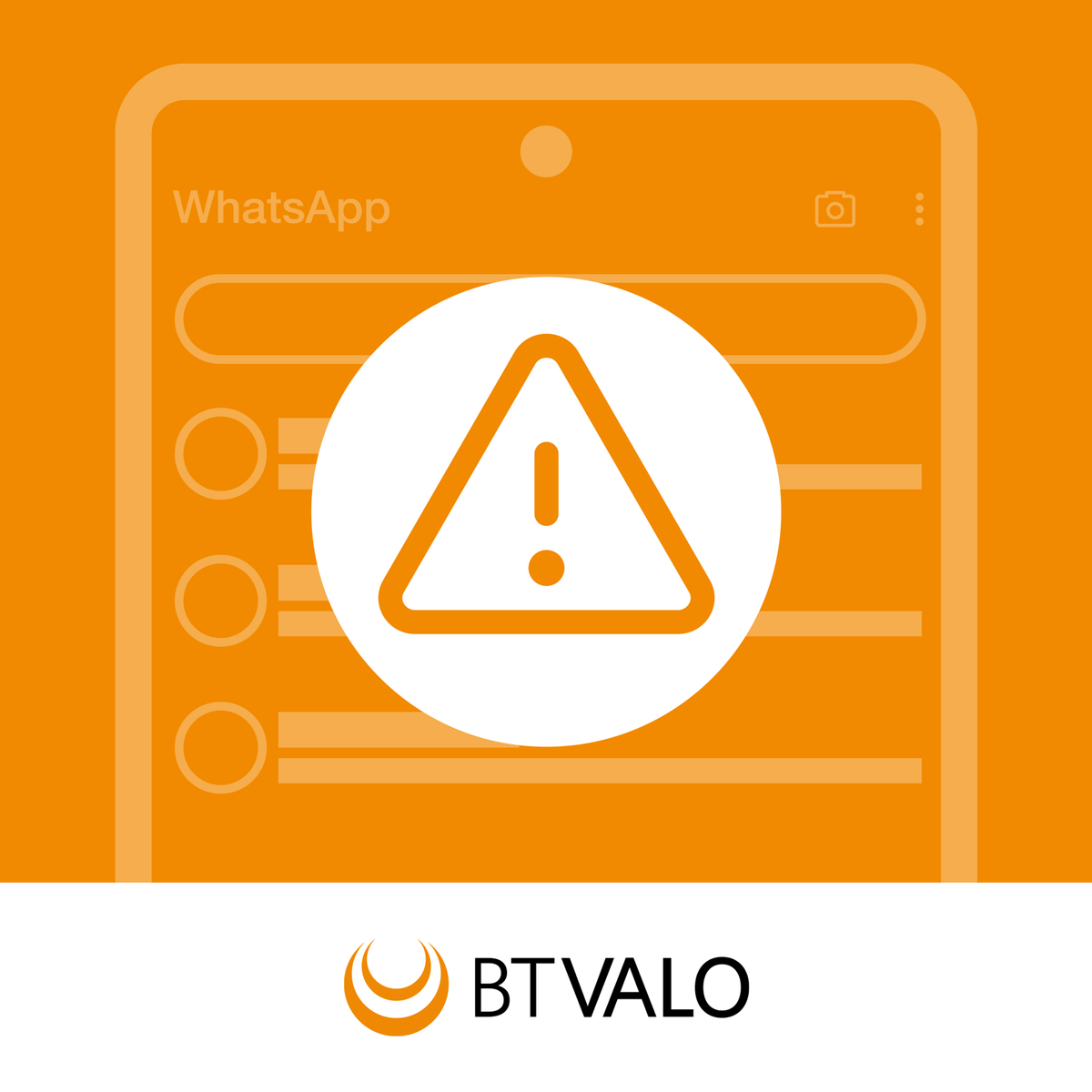 BTVALO's tweet photo. ⚠️ Comunicado Oficial. 
BT VALO informa que ha sido detectado un grupo de WhatsApp que utiliza indebidamente su nombre con fines fraudulentos.
Este grupo no está vinculado a nuestra organización.
Únicos canales oficiales:
Web: https://t.co/dY5Re6g0ga
X: @BTVALO 
LinkedIn: BT VALO

No comparta datos personales ni acceda a enlaces sospechosos.

Consultas: contacto@btvalo.us

#Ciberseguridad #FraudeDigital #BTVALO
