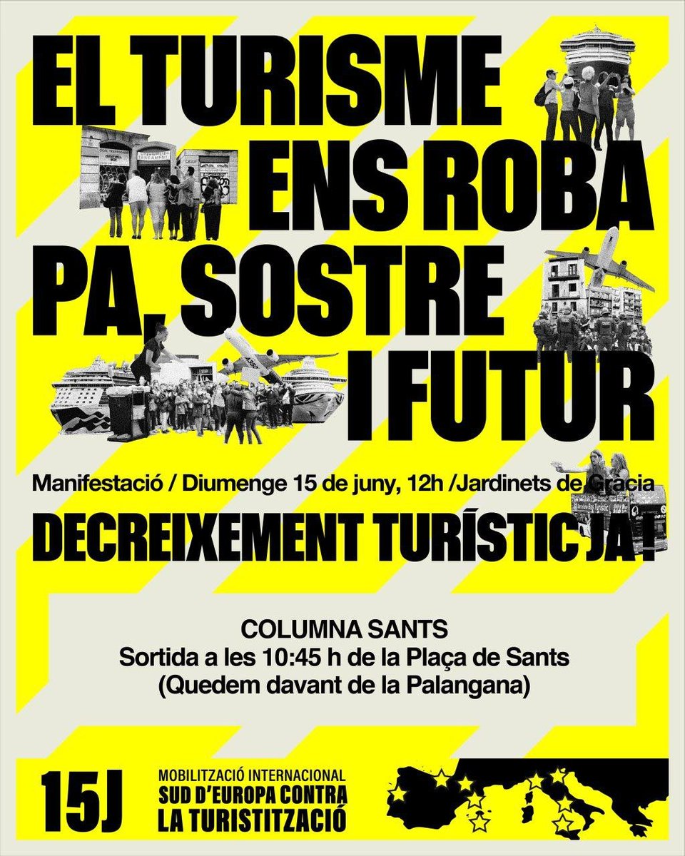 ABDT #StopCreuers #SETnet #DecreixementTurístic tweet media