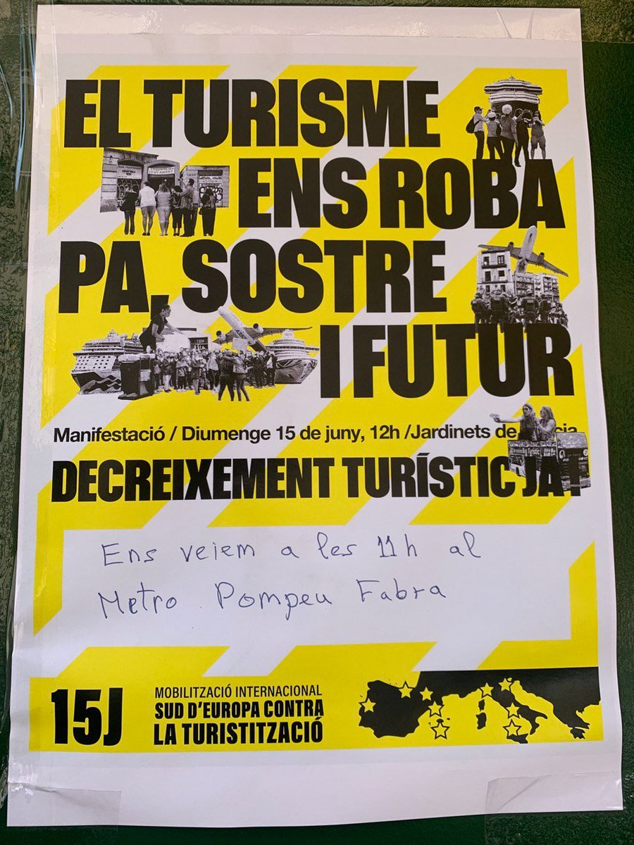 ABDT #StopCreuers #SETnet #DecreixementTurístic tweet media