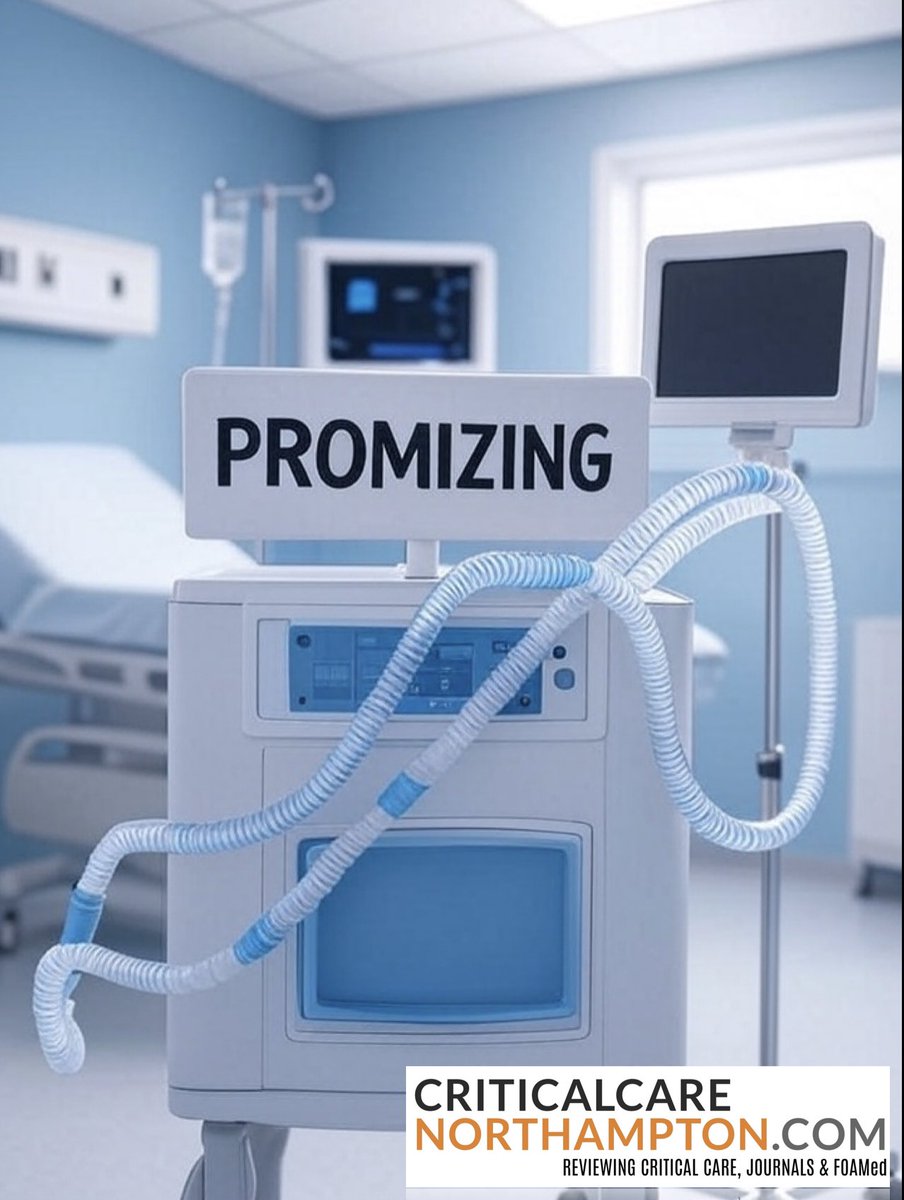 Jonny Wilkinson (@wilkinsonjonny) on Twitter photo PROMIZING
Discover the impact of Proportional-Assist Ventilation vs. Pressure-Support Ventilation on extubation times in critically ill patients.
#FOAMed #POCUS #FOAMcc #medx #CCR25 <a href="/CritCareReviews/">Critical Care Reviews</a>
criticalcarenorthampton.com/2025/06/13/pro… PROMIZING
Discover the impact of Proportional-Assist Ventilation vs. Pressure-Support Ventilation on extubation times in critically ill patients.
#FOAMed #POCUS #FOAMcc #medx #CCR25 <a href="/CritCareReviews/">Critical Care Reviews</a>
criticalcarenorthampton.com/2025/06/13/pro…