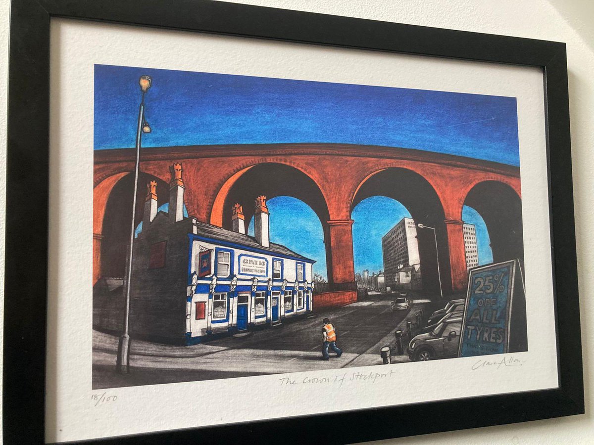 An image that hangs proudly in our “staircase of fame”!