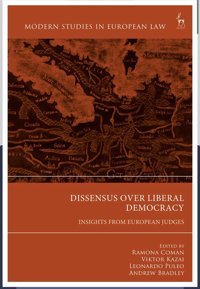 Honoured to be a part of this book. 

What do judges do when #RuleOfLaw is under attack?

I tried to contribute to the debate from the Turkish🇹🇷 perspective which could serve as a laboratory for lawyers, sociologists &amp; political scientists throughout EU🇪🇺 and the U.S.🇺🇸
