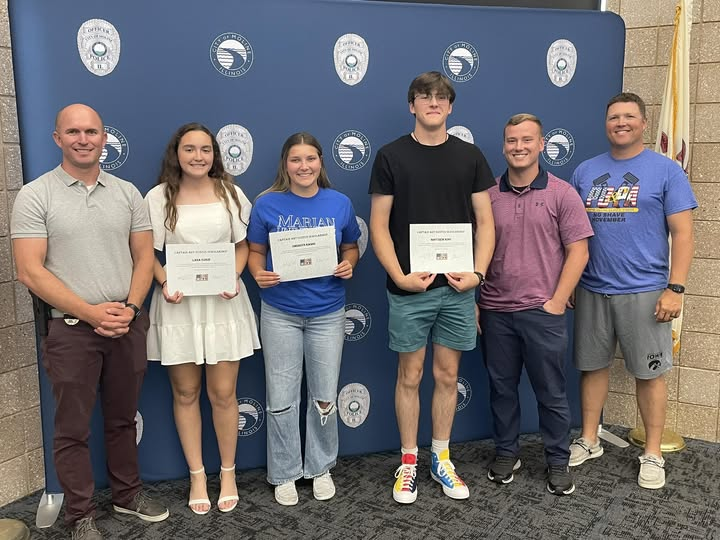 Moline Police (@molinepolice) on Twitter photo Please join us in congratulating the 2025 recipients of the Moline Police Benevolent Protective Association Captain Art Gustus Scholarship Award winners:
Lana Edkin <a href="/MolineCVSchools/">Moline-CV SD #40</a>
Emersyn Rasso <a href="/MolineCVSchools/">Moline-CV SD #40</a>
Matthew King <a href="/allemanhs/">Alleman Catholic High School</a> Please join us in congratulating the 2025 recipients of the Moline Police Benevolent Protective Association Captain Art Gustus Scholarship Award winners:
Lana Edkin <a href="/MolineCVSchools/">Moline-CV SD #40</a>
Emersyn Rasso <a href="/MolineCVSchools/">Moline-CV SD #40</a>
Matthew King <a href="/allemanhs/">Alleman Catholic High School</a>