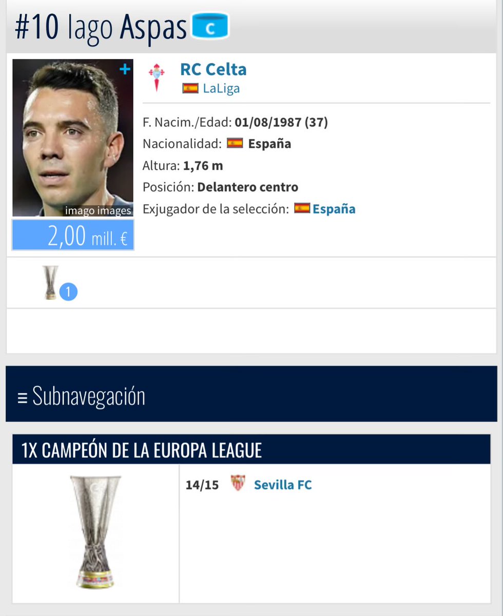 No lo juzgo, tiene que joder mucho que tu mayor leyenda haya ganado un solo titulo siendo un banquillazo en Sevilla.