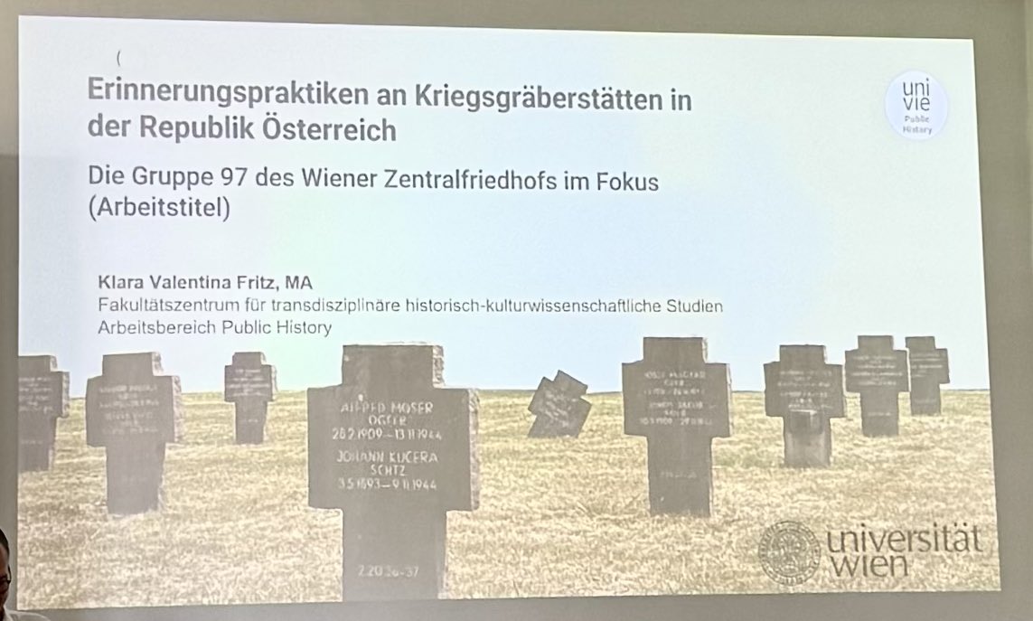phfv - Public History (@phfv_verband) on Twitter photo <a href="/kolomanmarschik/">Koloman Marschik</a> <a href="/nyuniversity/">New York University</a> Jetzt <a href="/klara_fritz/">Klara Valentina Fritz</a> auf der zweiten phfv-Jahrestagung über ihre PhD-Forschung. <a href="/kolomanmarschik/">Koloman Marschik</a> <a href="/nyuniversity/">New York University</a> Jetzt <a href="/klara_fritz/">Klara Valentina Fritz</a> auf der zweiten phfv-Jahrestagung über ihre PhD-Forschung.