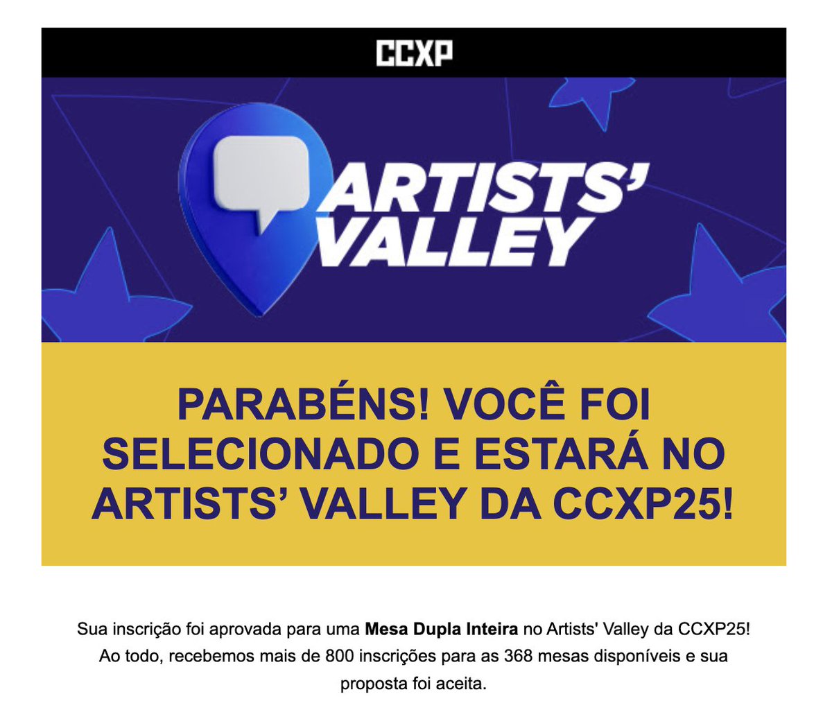 imzeferino's tweet image. mais um ano de mesa GIGANTE, nos vemos na ccxp 2025! 🥰🥰🥰