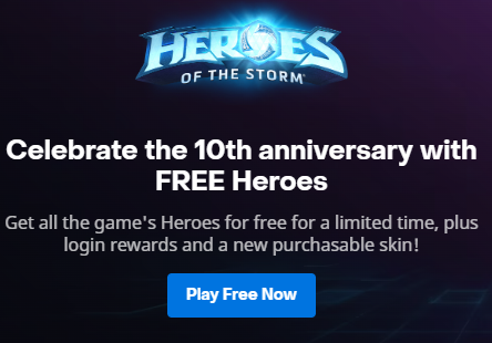 Ormesome's tweet photo. Apparently @Blizzard_Ent and @BlizzHeroes have a different idea of "free" than the rest of us. When I logged in this morning, the characters were selling at full price. When I logged in this evening they had disabled purchasing of characters altogether. https://t.co/dnuSJ6Ak9w