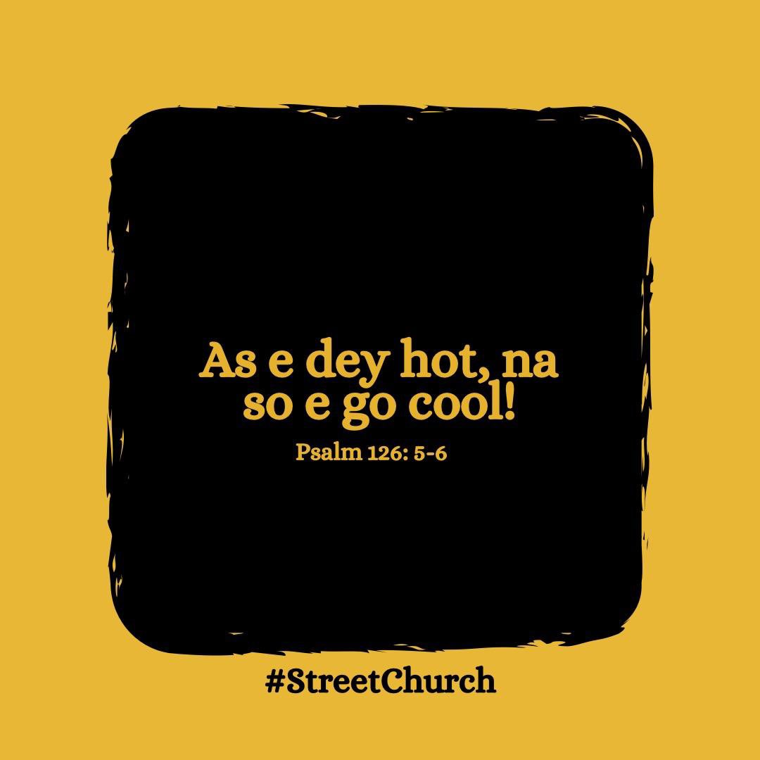 My G, no lose hope. Life fit dey drag you now, e fit dey hot like fire, but make you no forget say as e dey hot, na so e go cool. Every tough time get expiry date. Just dey push, dey grind, dey pray &amp; your shine dey come. Even night no dey last forever, morning go break. 💪🏽