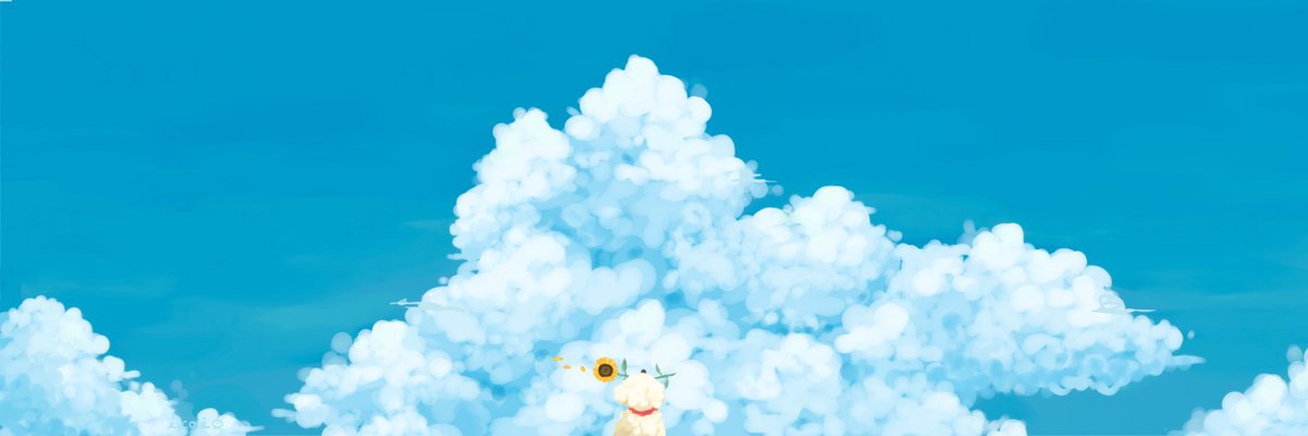 Kuragesaibou's tweet photo. 夏が恋しくなるヘッダーを描きました🌻

リポストで設定可です https://t.co/48li6GlRLd