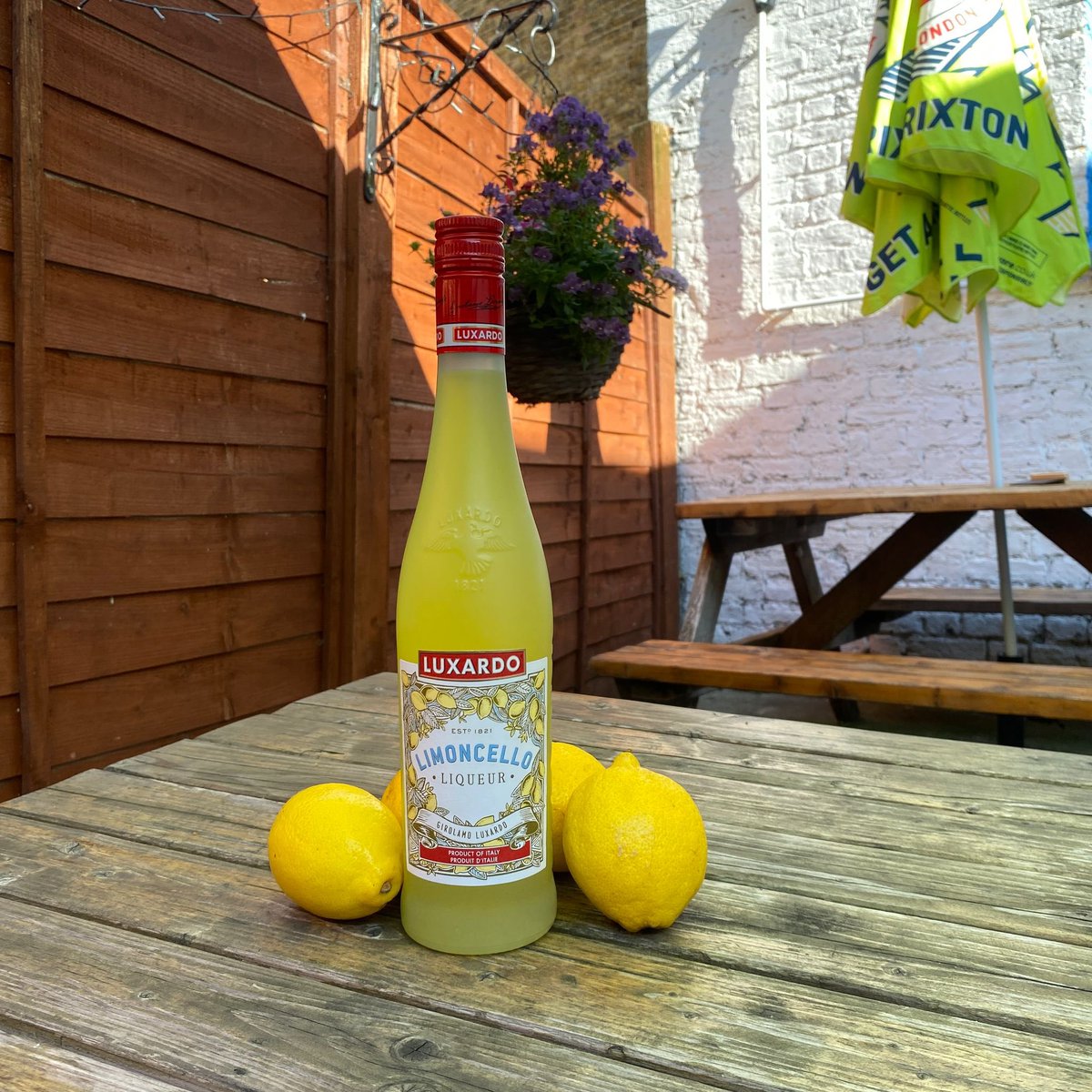 Have you tried our Limoncello Spritz?
Zesty and refreshing and wonderful to enjoy in our garden!