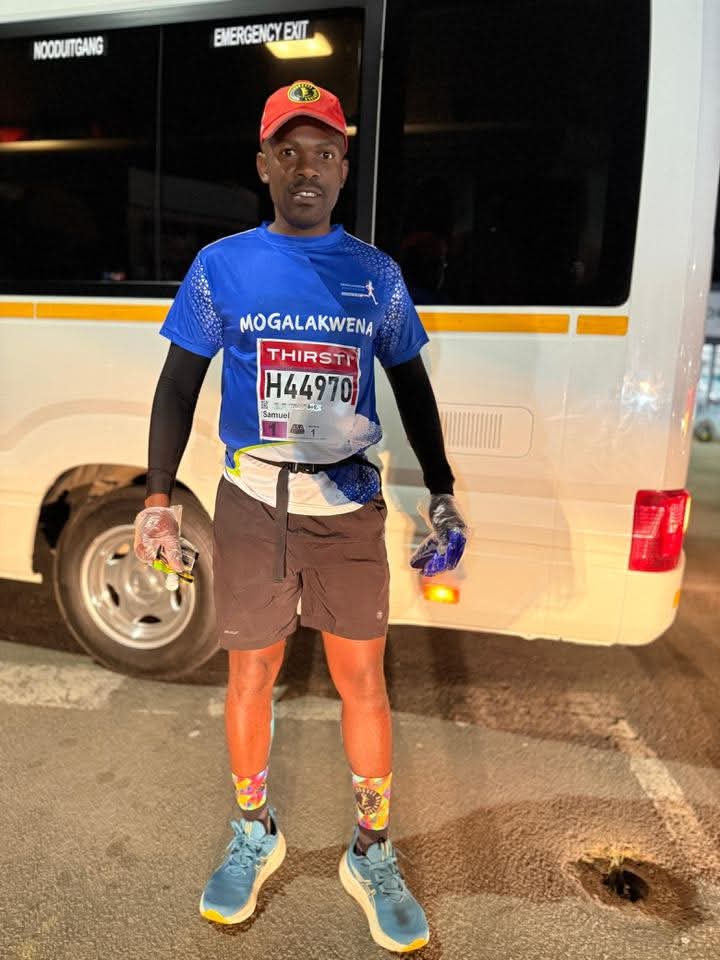 Before and after completing the Ultimate Human Race 👏💪👌
#IPaintedMyRun
#TrapnLos
#comradesmarathon2025
#WeAreMogalakwena
#FromHereWeRise