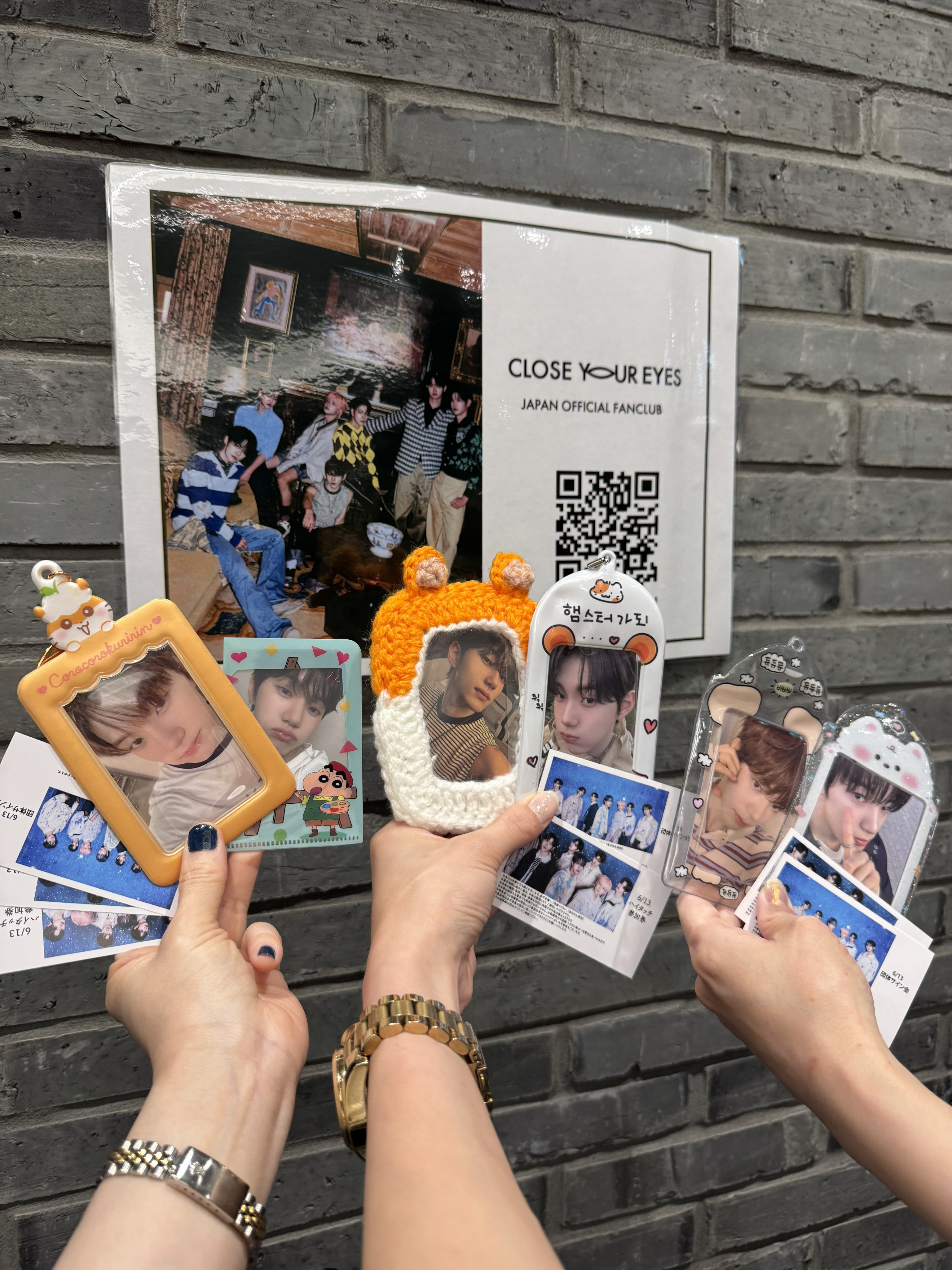 大人気の your close eyes 団体サイン会 大阪 6/15 イベント