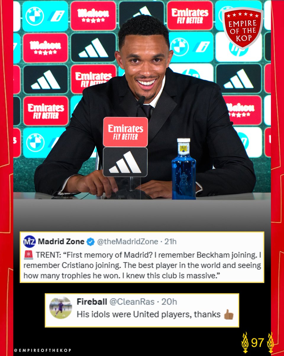 This really is a masterclass on how not to leave your boyhood club 🙈