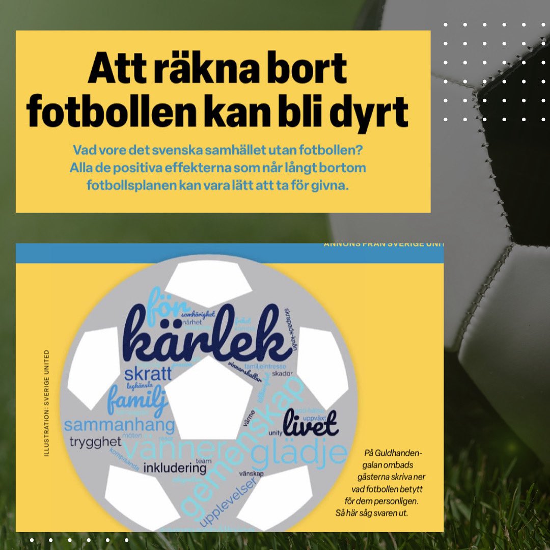 I senaste numret av Offside kan du läsa om hur vi på Sverige United lyfte fram vad fotbollen betyder för samhället på vår senaste gala, vad våra finalister bidrar med till samhällsnyttan och vad vi bidraget med under snart ett decennium.