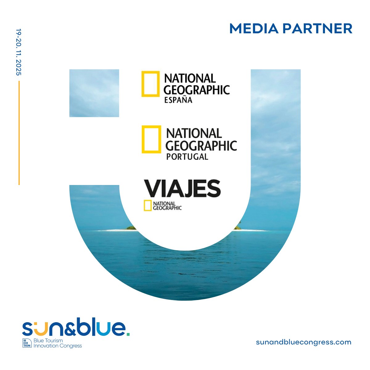 💙 We join voices that inspire.
National Geographic will be an official media partner of Sun&amp;Blue Congress 2025.
Together, we drive more conscious and sustainable tourism.

----------------

💙 Nos unimos a voces que inspiran.
National Geographic será media partner oficial de
