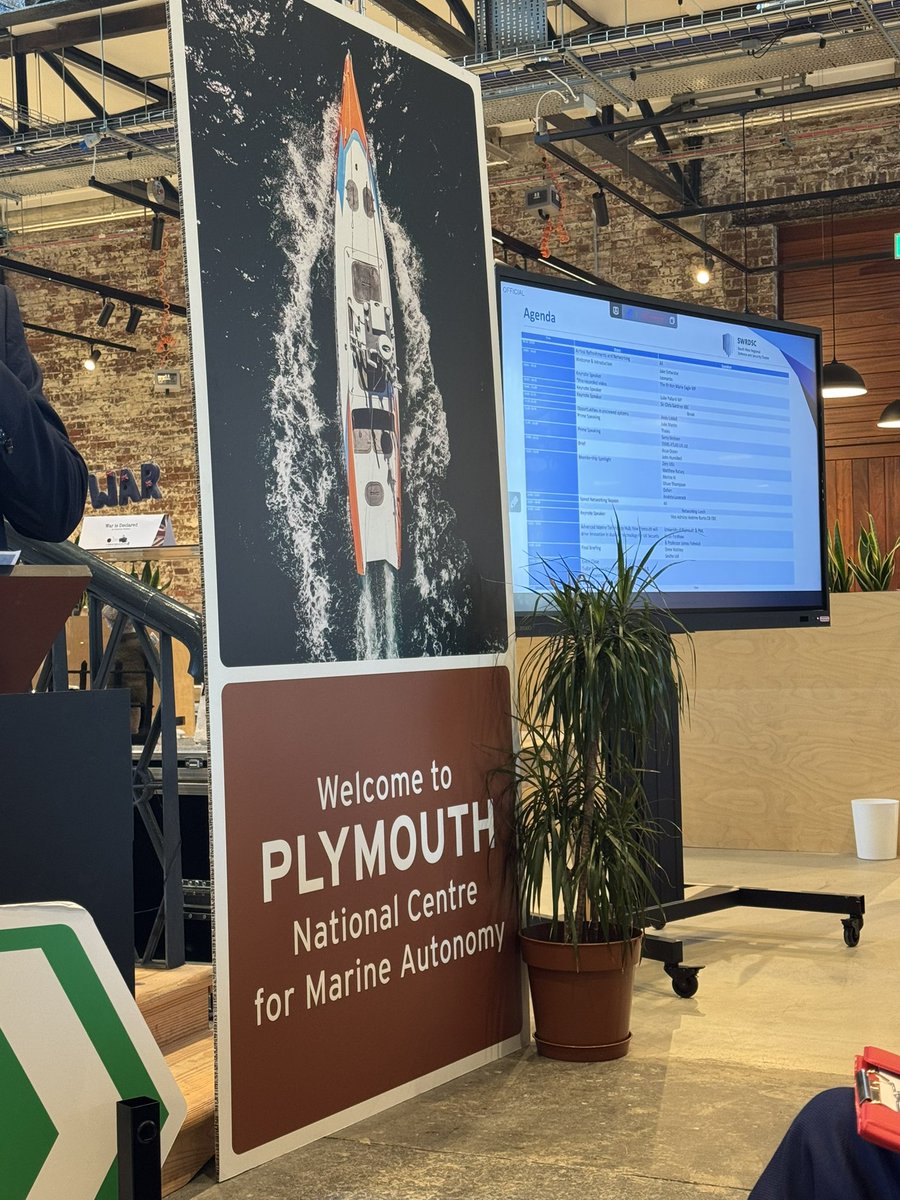 CouncillorTudor's tweet photo. Massive turnout for our Marine Autonomy Event in Devonport today- business is brisk and an important staging post in SW defence futures. #swrdsc https://t.co/c1VtN6r9Wt