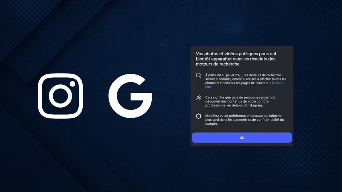 🚨 Dès le 10 juillet, Google indexera les photos des comptes INSTAGRAM pros.

Ton feed devient un levier de visibilité SEO et de branding.

Avec Alphonse-ai, connecte ton WordPress.
On publie pour toi sur Instagram &amp; Pinterest.

✨100 % automatique.