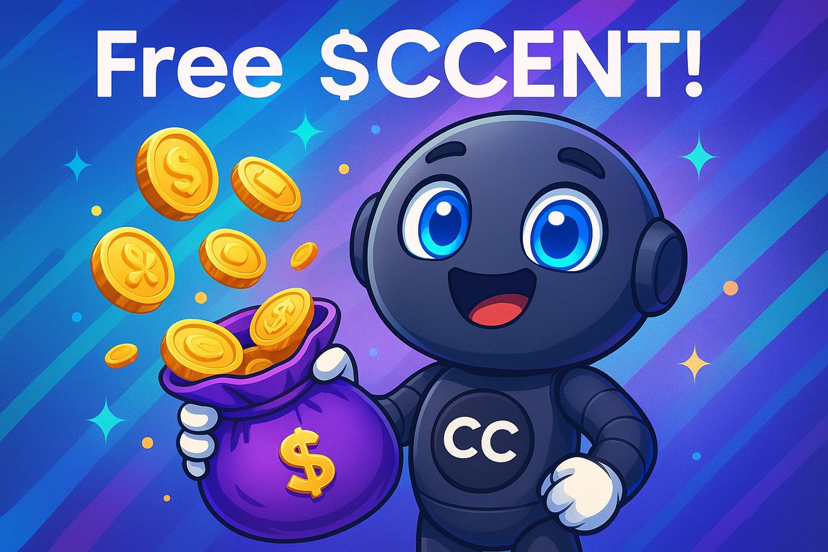 🚨 $CCENT AIRDROP is LIVE! 🚨

Earn 5,000 $CCENT by completing 3 simple steps:

1️⃣ Follow <a href="/contentcentai/">ContentCent</a> 
2️⃣ Like + RT this tweet
3️⃣ Join our Tg: t.me/contentcentchat

Comment your Solana wallet address below

🎁 Limited-time event – don’t miss your early rewards!

Let’s build