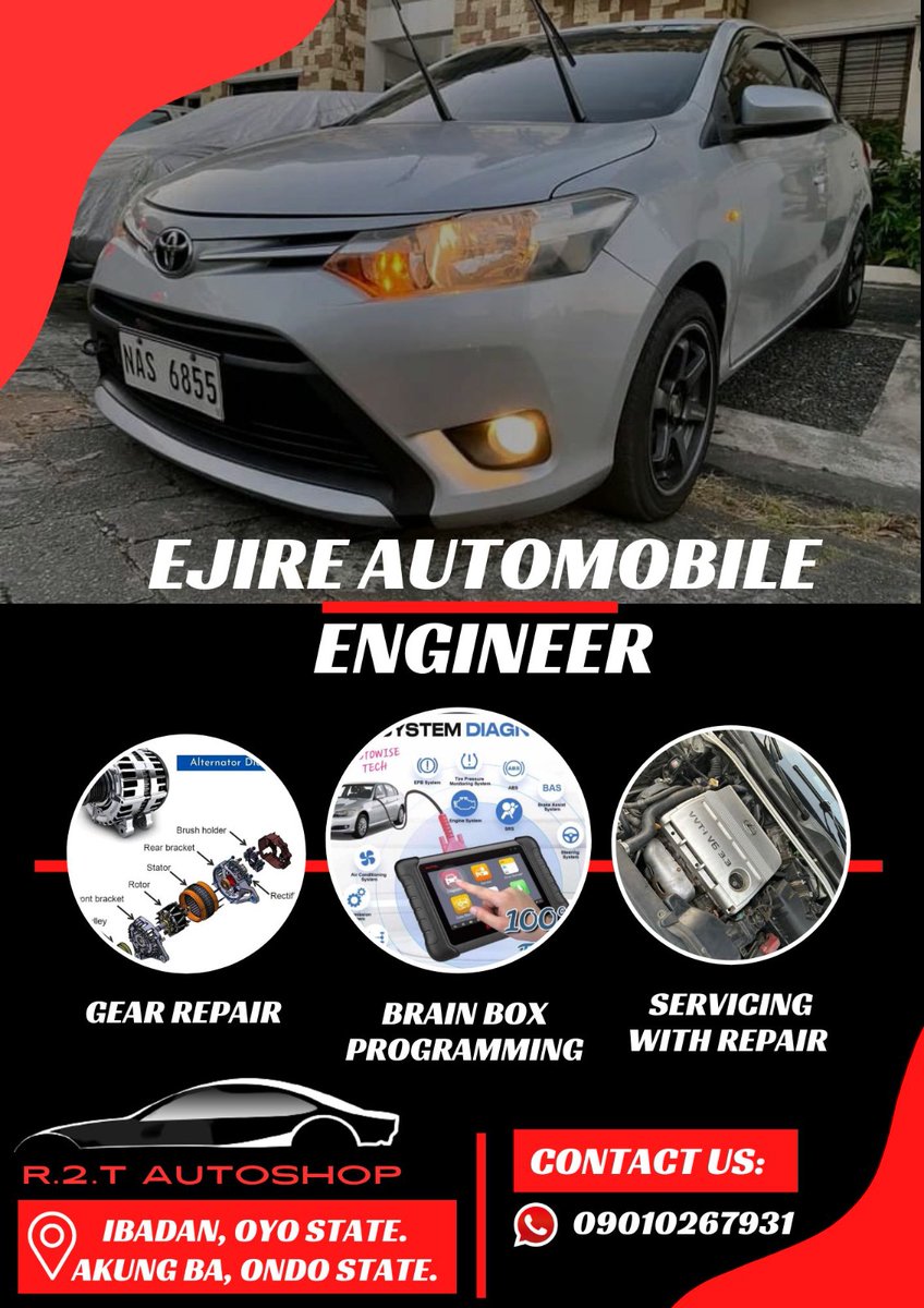 ejireR2T's tweet image. Cheers to my new age 🎂, HBD to me, LLNP in Good Health & Cool Wealth 🙏. Wish me well my Lovely Dad & Mum, Brothers & Sister.
Little intro abt me- An Undergraduate In Computer science & Website Design, Automobile Engineer (Convert Manuel to Automatic Gear) backup @ejireR2T02