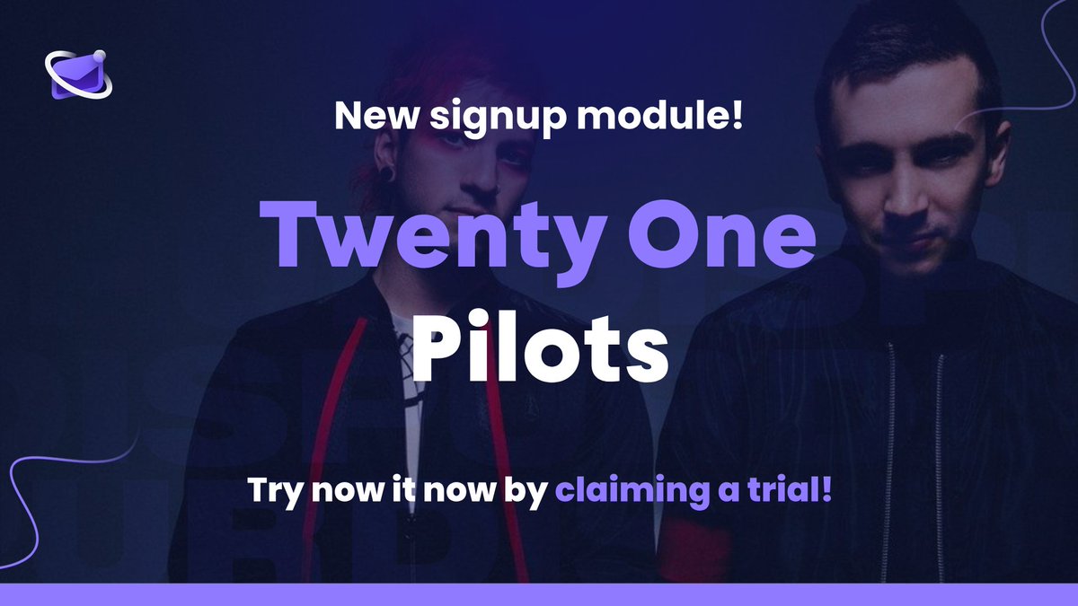 DispurGen's tweet image. Twenty One Pilots are back!🎸
We've got you covered with signups as always; claim a trial and get started today!🔥
whop.com/checkout/plan_…